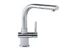 Franke FFP1000 Logik Chrome Single Handle Pull Out Kitchen Faucet