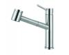 Franke FFPS3450 Stainless Steel Single Handle Pull Out Kitchen Faucet