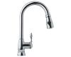 Franke FHPD100 Farm House Chrome Single Handle Pull Down Kitchen Faucet