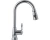 Franke FHPD180 Farm House Satin Nickel Single Handle Pull Down Kitchen Faucet