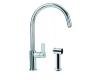 Franke FFS3100 Ambient Chrome Single Handle Side Spray Kitchen Faucet