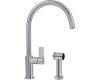 Franke FFS3180 Ambient Satin Nickel Single Handle Side Spray Kitchen Faucet