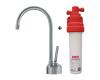 Franke DW8080-100 Twin Satin Nickel Beverage Faucet with Filtration System