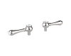 Grohe Geneva 18 734 BE0 Sterling Lever Handles