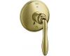 Grohe Seabury 19 221 R00 Polished Brass 3-Port Diverter Trim Kit with Lever Handle