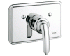 Grohe Talia 19 263 000 Chrome Thermostatic Trim Kit with Volo Lever Handle