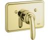 Grohe Talia 19 263 R00 Polished Brass Thermostatic Trim Kit with Volo Lever Handle