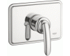 Grohe Talia 19 264 EN0 Brushed Nickel Pressure Balance Trim Kit with Volo Lever Handle
