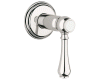 Grohe Geneva 19 837 BE0 Sterling Volume Control Trim Kit with Lever Handle