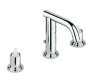 Grohe Atrio 20 072 000 Chrome Centerset Bath Faucet with Pop-Up