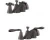 Grohe Seabury 20 122 ZB0 Oil Rubbed Bronze 4" Mini Wideset Faucet with Pop-Up