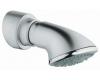 Grohe Movario 28 519 RR0 Velour Chrome Massage Shower Head with Shower Arm