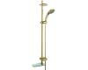 Grohe Movario 28 573 R00 Polished Brass Shower System with Grohe Champagne Hand Shower