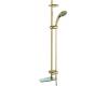 Grohe Movario 28 574 R00 Polished Brass Shower System with Grohe 5 Hand Shower