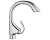 Grohe K4 32 071 SD0 Stainless Steel Dual-Spray Pull-Out Kitchen Faucet