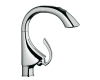 Grohe K4 32 073 000 Chrome Dual-Spray Pull-Out Prep Sink Faucet