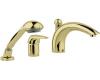 Grohe Eurodisc 32 336 R00 Polished Brass Roman Tub Filler with Handheld Shower