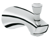 Grohe Arden 13 190 000 Starlight 6" Diverter Tub Spout