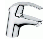 Grohe Eurosmart 32 643 001 Starlight Lavatory Centerset Faucet Less Drain