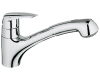 Grohe Eurodisc 33 330 001 Starlight Dual Spray Pull-Out Kitchen Faucet