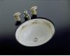 Kohler Pheasant K-14218-P-96 Biscuit Design on Caxton Undercounter Lavatory