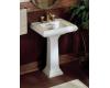 Kohler Close Reach K-14226-SB-96 Biscuit Design on Memoirs Pedestal Lavatory