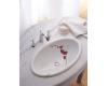 Kohler Soliloquy K-14272-LY-0 White Design on Vintage Self-Rimming Lavatory