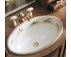 Kohler Pheasant K-14272-P-96 Biscuit Design on Vintage Self-Rimming Lavatory