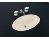 Kohler Garland K-14273-G-55 Innocent Blush Design on Vintage Undercounter Lavatory