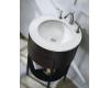 Kohler Water Rhythm K-14284-WR-W2 Earthen White Self-Rimming Lavatory with 10" Faucet Drilling