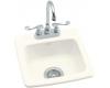 Kohler Gimlet K-6015-3-NY Dune Self-Rimming Entertainment Sink with Three-Hole Faucet Drilling