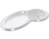 Kohler Fete K-6494-20 Suede Self-Rimming/Undercounter Entertainment Sink