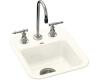 Kohler Aperitif K-6560-2-NY Dune Self-Rimming Entertainment Sink with Two-Hole Faucet Drilling for 4" Center Faucets