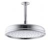 Kohler K-13693-2BZ Oil-Rubbed Bronze 10" Traditional Round Rainhead with Katalyst Spray Technology