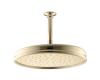 Kohler K-13694-AF Vibrant French Gold Traditional 12" Round Rain Showerhead