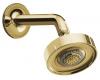 Kohler Purist K-14425-PGD Vibrant Moderne Polished Gold Multifunction Showerhead, Arm and Flange