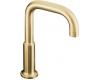 Kohler Purist K-14430-BGD Vibrant Moderne Brushed Gold Deck-Mount Non-Diverter Bath Spout