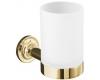 Kohler Purist K-14447-PGD Vibrant Moderne Polished Gold Tumbler and Holder