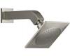 Kohler Loure K-14681-BN Vibrant Brushed Nickel Showerhead, Arm and Flange