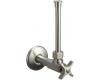 Kohler K-7638-BN Vibrant Brushed Nickel Angle Supply with Stop, Annealed Vertical Tube and 1/2" Npt