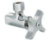 Kohler K-7662-CP Polished Chrome Angle Stop with Four-Arm Handle and 3/8" Npt, for Flexible Riser