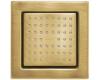 Kohler WaterTile K-8002-BGD Vibrant Moderne Brushed Gold Square 54-Nozzle Bodyspray