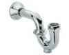 Kohler K-8998-CP Polished Chrome Adjustable P-Trap with Tubing Outlet, 1-1/4" X 1-1/4"