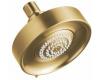 Kohler Purist K-997-BGD Vibrant Moderne Brushed Gold 1.75 Gpm Multifunction Showerhead