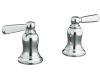 Kohler Bancroft K-T10587-4-BV Vibrant Brushed Bronze Bath- Or Deck-Mount High-Flow Bath Valve Trim with Metal Lever Handles, Valve Not Incl