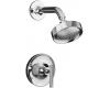 Kohler Purist K-T14422-3E-CP Polished Chrome Rite-Temp Pressure-Balancing Shower Faucet Trim, Valve Not Included