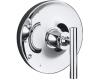 Kohler Purist K-T14423-4-PGD Vibrant Moderne Polished Gold Rite-Temp Valve Trim with Lever Handle