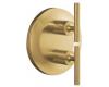 Kohler Purist K-T14489-4-BGD Vibrant Moderne Brushed Gold Stacked Thermostatic Valve Trim