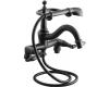 Kohler Finial Traditional K-331-4M-BRZ Oil-Rubbed Bronze Bath Faucet with Handshower, Diverter Spout and Lever Handles