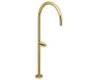 Kohler K-8361-PGD Vibrant Moderne Polished Gold Floor-Mount Bath Filler (Non-Laminar)